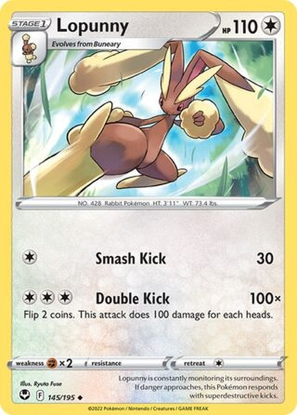 145/195 Lopunny - Uncommon Reverse Holo