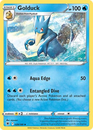 029/189 Golduck - Uncommon - Collectible Madness