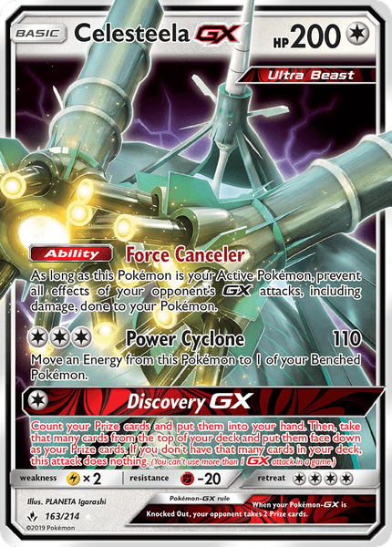 163 / 214 Celesteela-GX - Ultra Rare - Collectible Madness