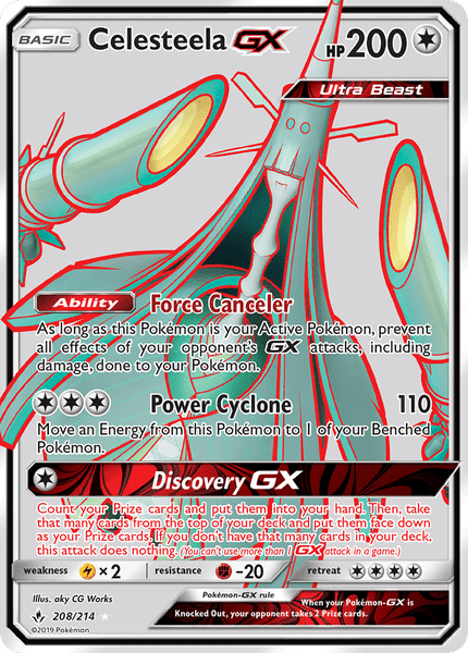 208 / 214 Celesteela-GX - Ultra Rare - Collectible Madness