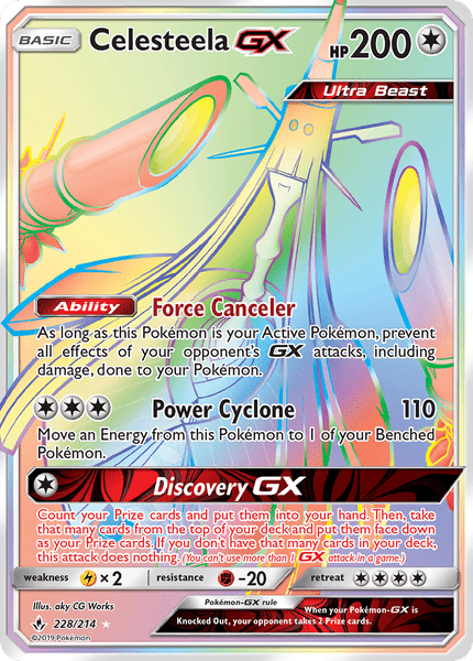 228 / 214 Celesteela-GX - Ultra Rare - Collectible Madness