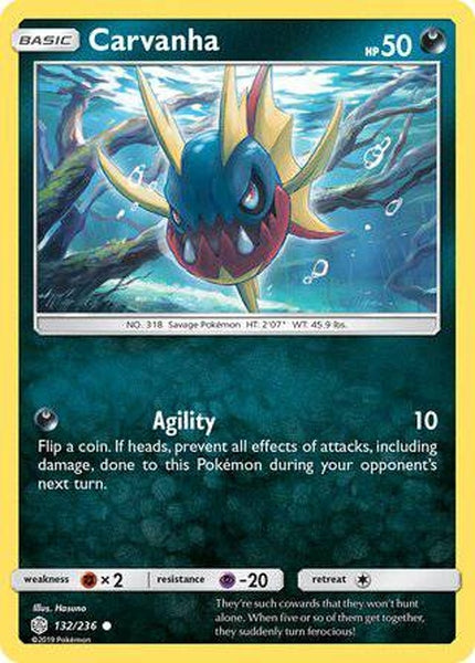 132/236 Carvanha - Common - Collectible Madness