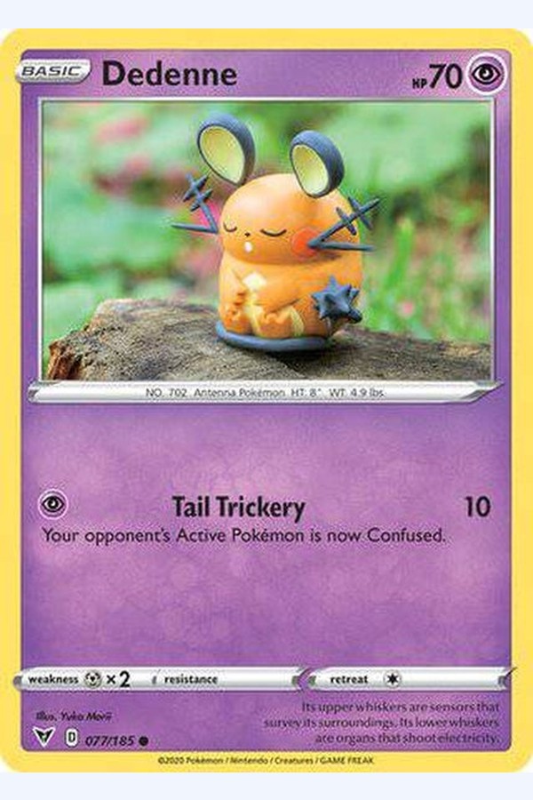 077/185 Dedenne - Common - Collectible Madness