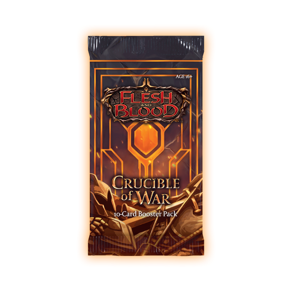 Flesh And Blood - TCG - Crucible of War Booster Pack | 1st Edition - Collectible Madness