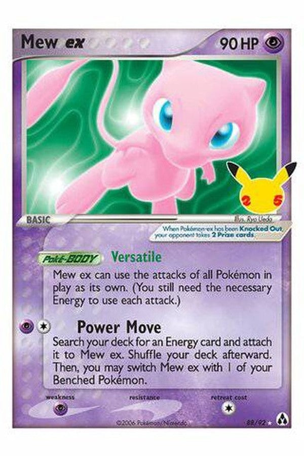 88/92 Mew ex - Rare Holo - Collectible Madness