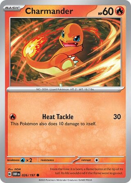 026/197 Charmander - Common