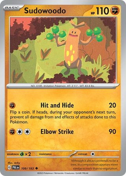 109/193 Sudowoodo - Uncommon