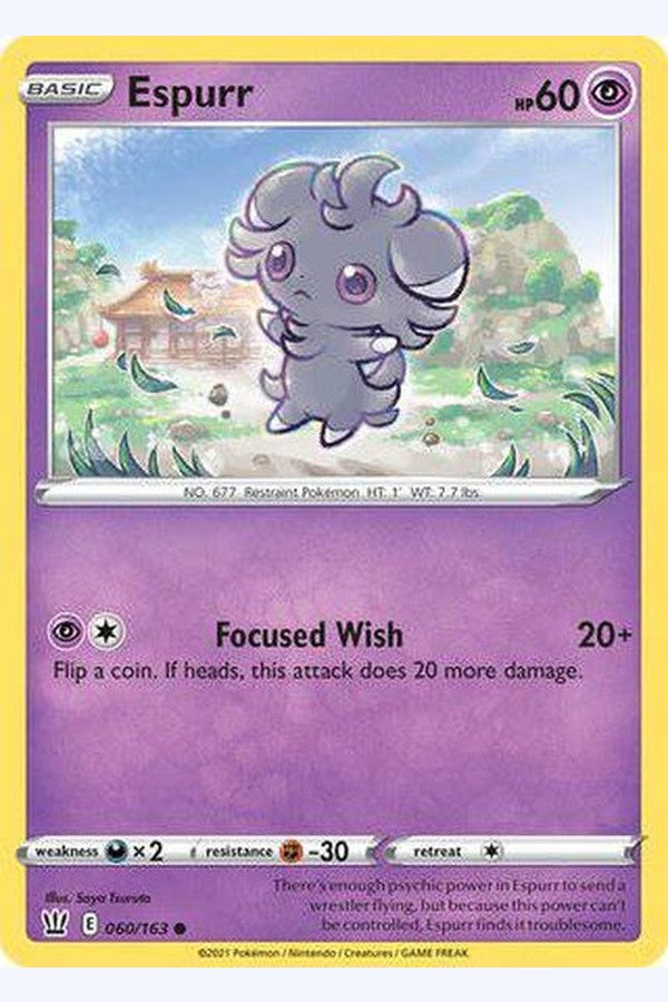 060/163 Espurr - Common - Collectible Madness