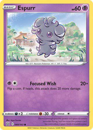 060/163 Espurr - Common - Collectible Madness