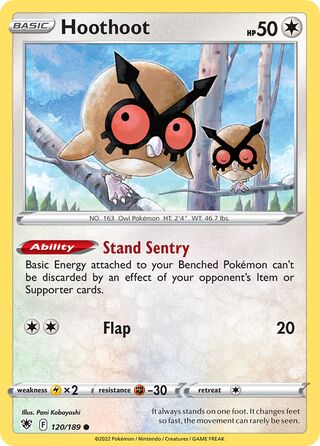120/189 Hoothoot - Common - Collectible Madness