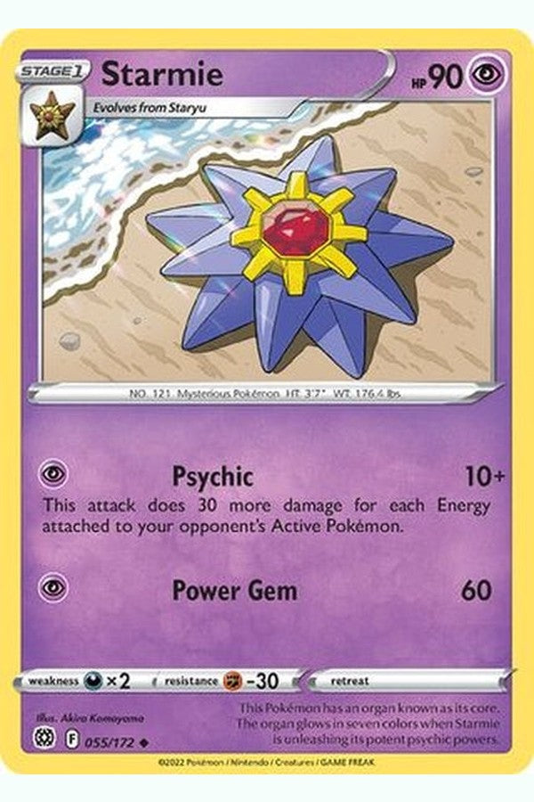 055/172 Starmie - Uncommon - Collectible Madness