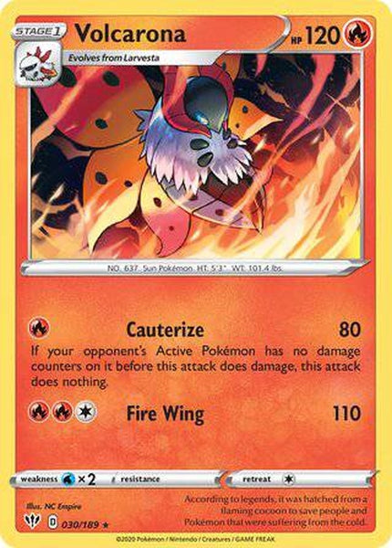 030/189 Volcarona - Rare - Collectible Madness