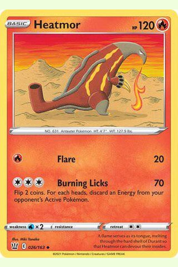 026/163 Heatmor - Uncommon - Collectible Madness