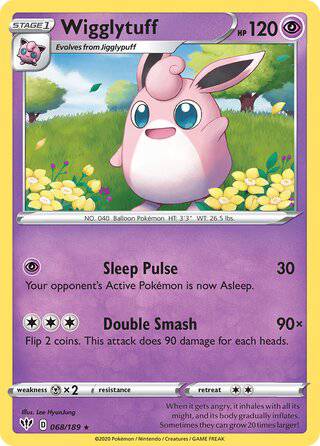 068/189 Wigglytuff - Rare - Collectible Madness