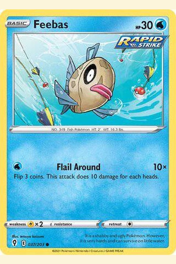 037/203 Feebas - Common - Collectible Madness