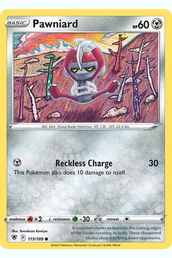 115/189 Pawniard - Common - Collectible Madness