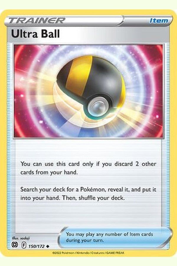 150/172 Ultra Ball - Uncommon Reverse Holo - Collectible Madness