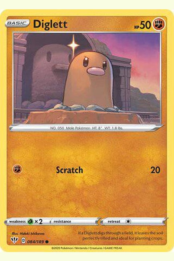 084/189 Diglett - Common - Collectible Madness