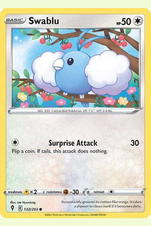132/203 Swablu - Common - Collectible Madness