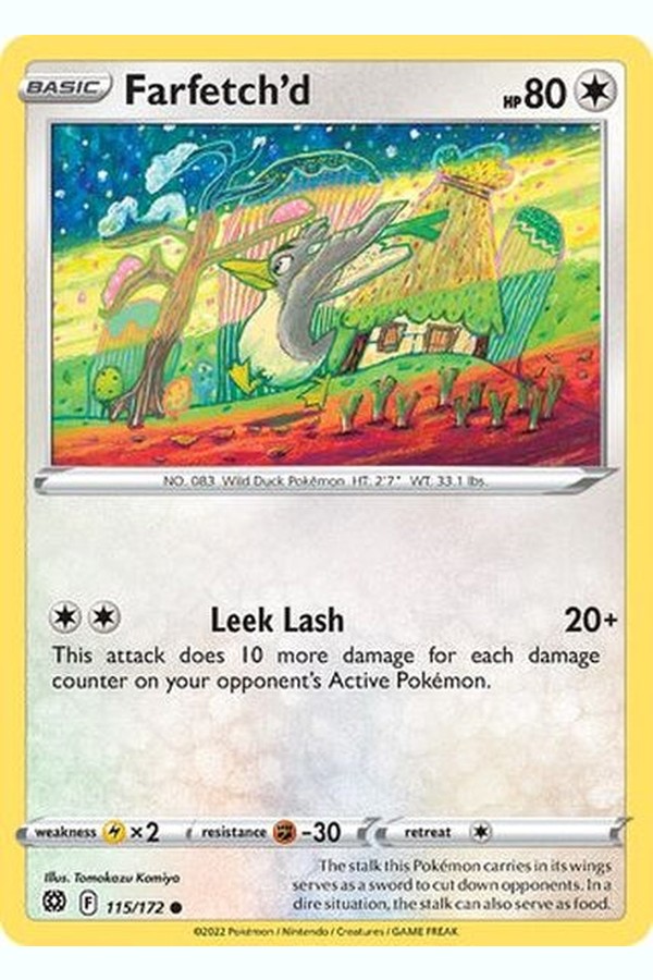 115/172 Farfetch'd - Common - Collectible Madness