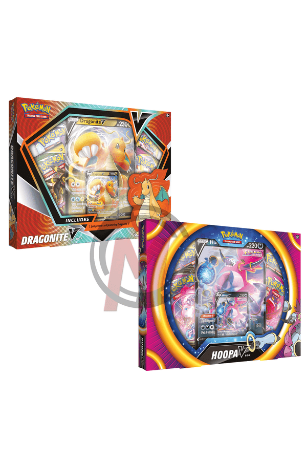 Pokemon - TCG - Dragonite V or Hoopa V Box - Collectible Madness