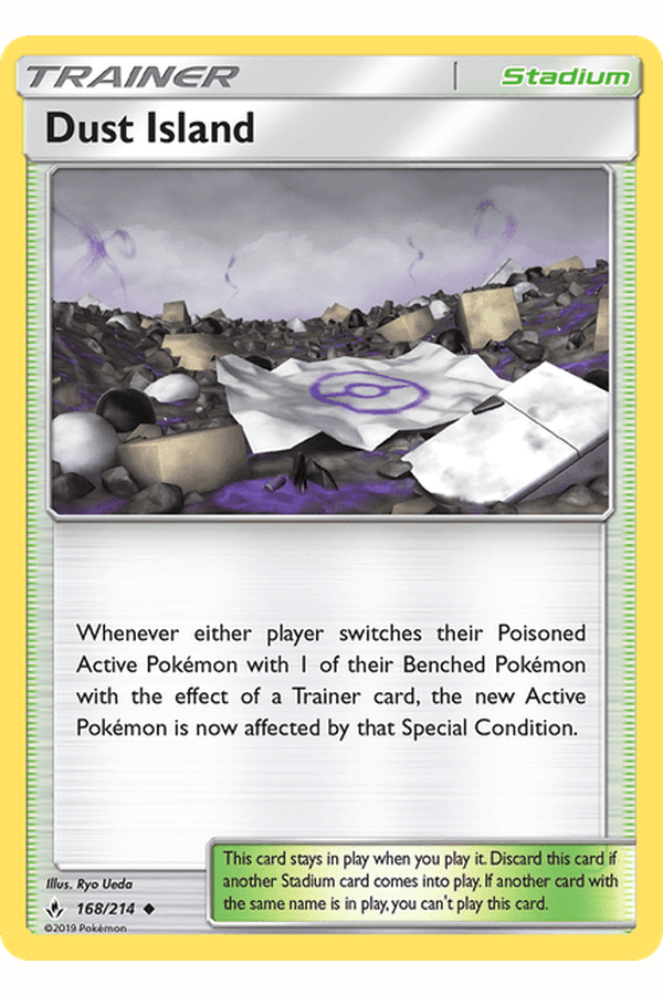 168 / 214 Dust Island - Uncommon - Collectible Madness