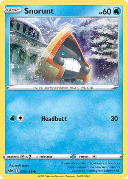 035/198 Snorunt - Common Reverse Holo - Collectible Madness