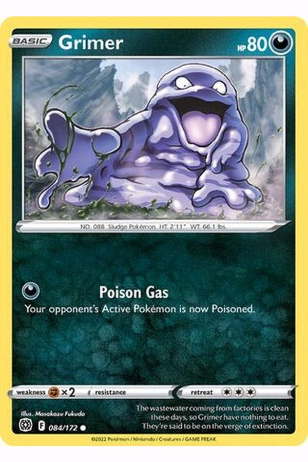 084/172 Grimer - Common - Collectible Madness