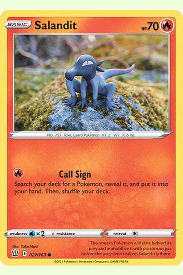 027/163 Salandit - Common - Collectible Madness