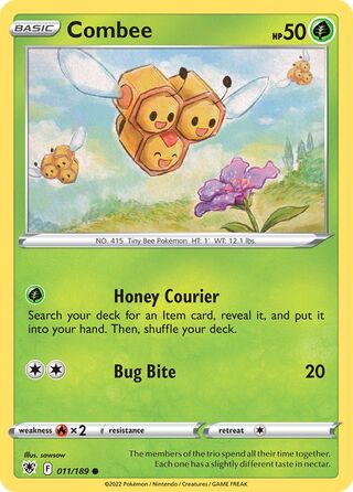 011/189 Combee - Common - Collectible Madness