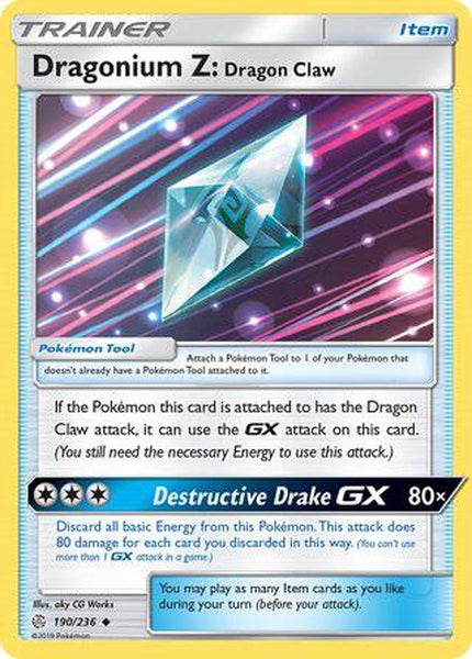 190/236 Dragonium Z: Dragon Claw - Uncommon - Collectible Madness