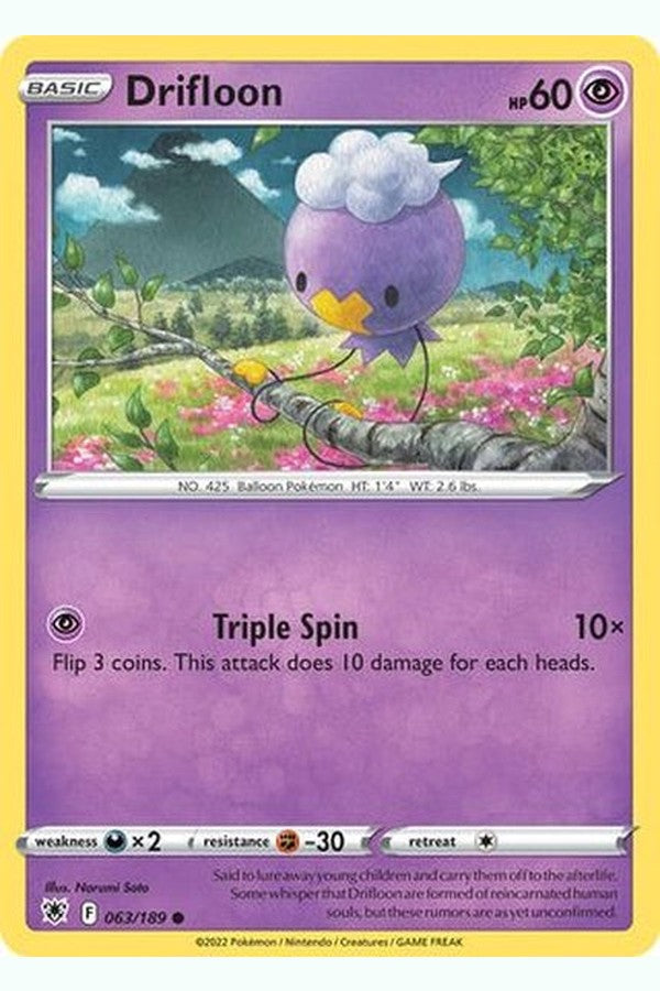 063/189 Drifloon - Common - Collectible Madness