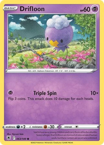 063/189 Drifloon - Common - Collectible Madness