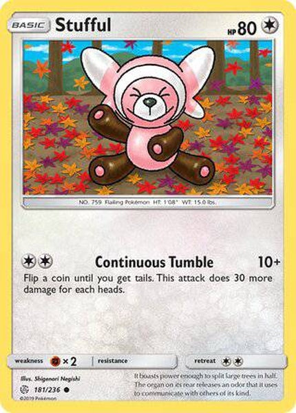 181/236 Stufful - Common - Collectible Madness