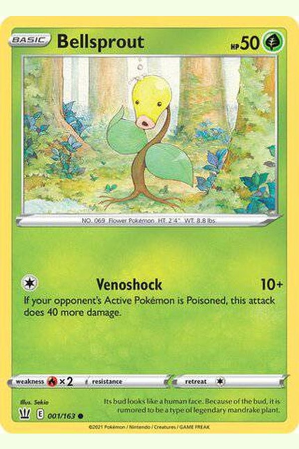 001/163 Bellsprout - Common - Collectible Madness