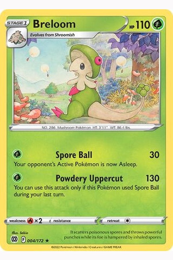 004/172 Breloom - Rare Reverse Holo - Collectible Madness
