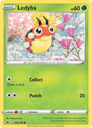 004/198 Ledyba - Common - Collectible Madness