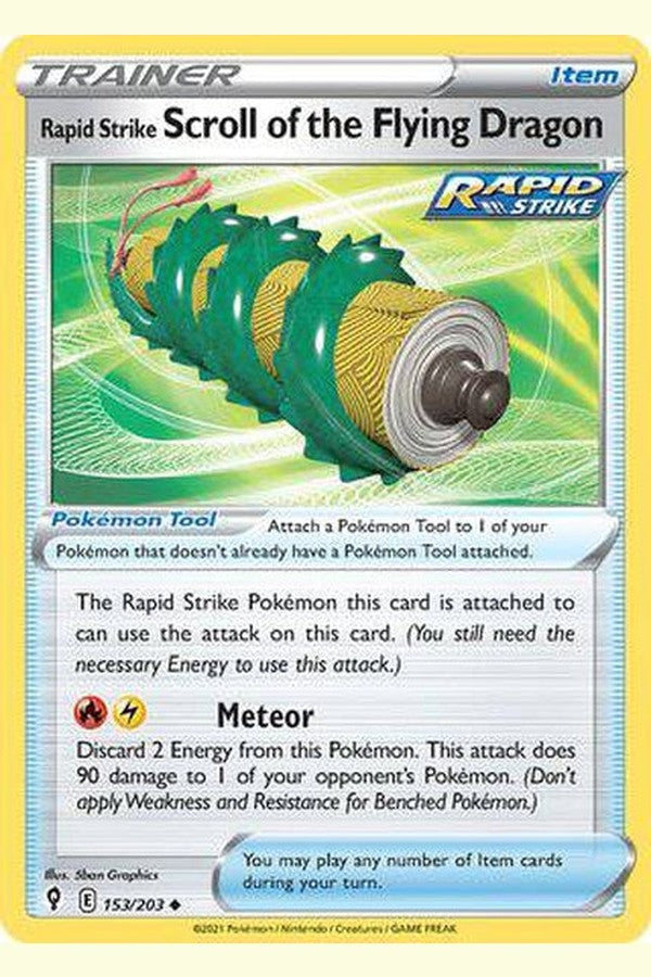 153/203 Rapid Strike Scroll of the Flying Dragon - Uncommon - Collectible Madness