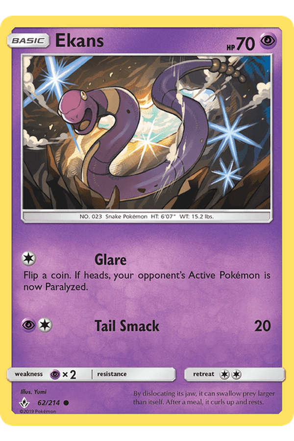062 / 214 Ekans - Common - Collectible Madness