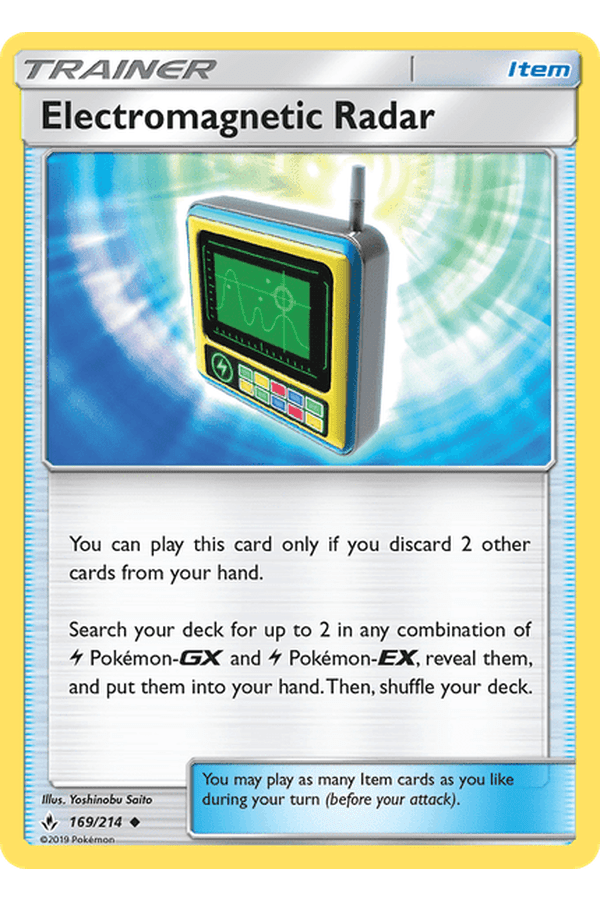 169 / 214 Electromagnetic Radar - Uncommon - Collectible Madness
