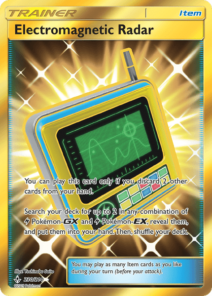 230 / 214 Electromagnetic Radar - Secret Rare - Collectible Madness
