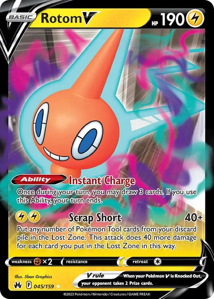 045/159 Rotom V - Collectible Madness