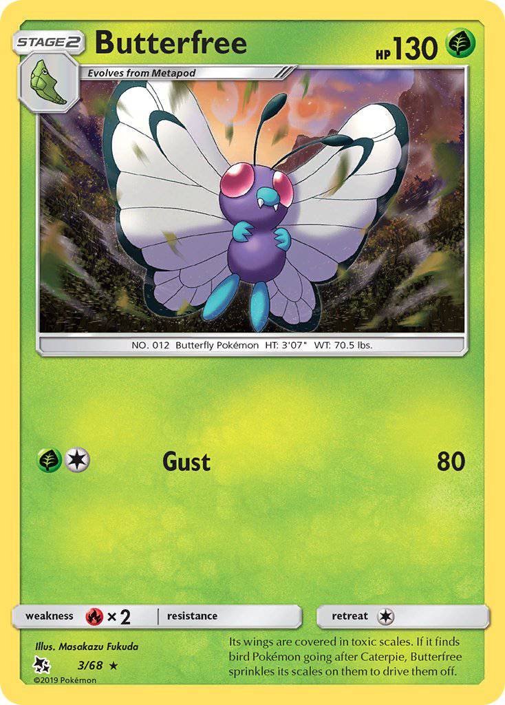 03/ 68 Butterfree - Rare - Collectible Madness