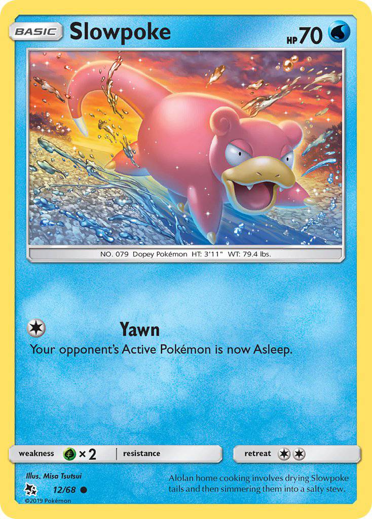 12/ 68 Slowpoke - Common - Collectible Madness