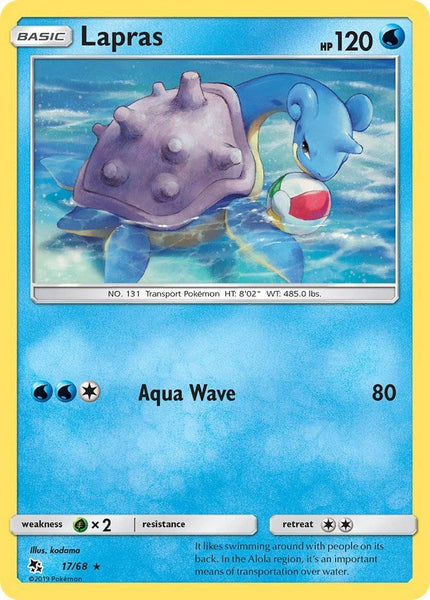 17/ 68 Lapras - Rare - Collectible Madness