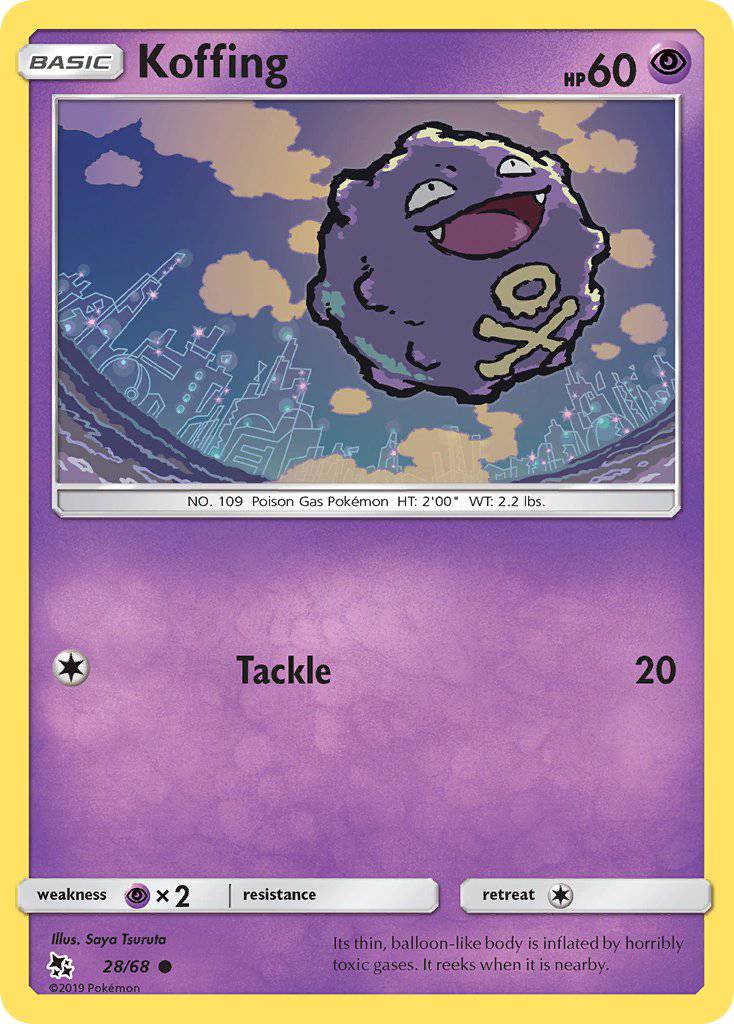28/ 68 Koffing - Common - Collectible Madness