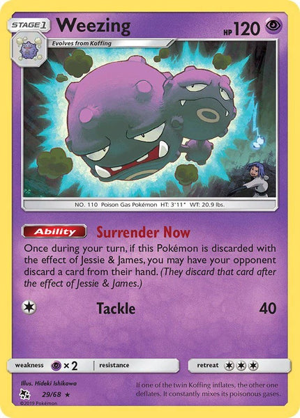 29/ 68 Weezing - Rare - Collectible Madness