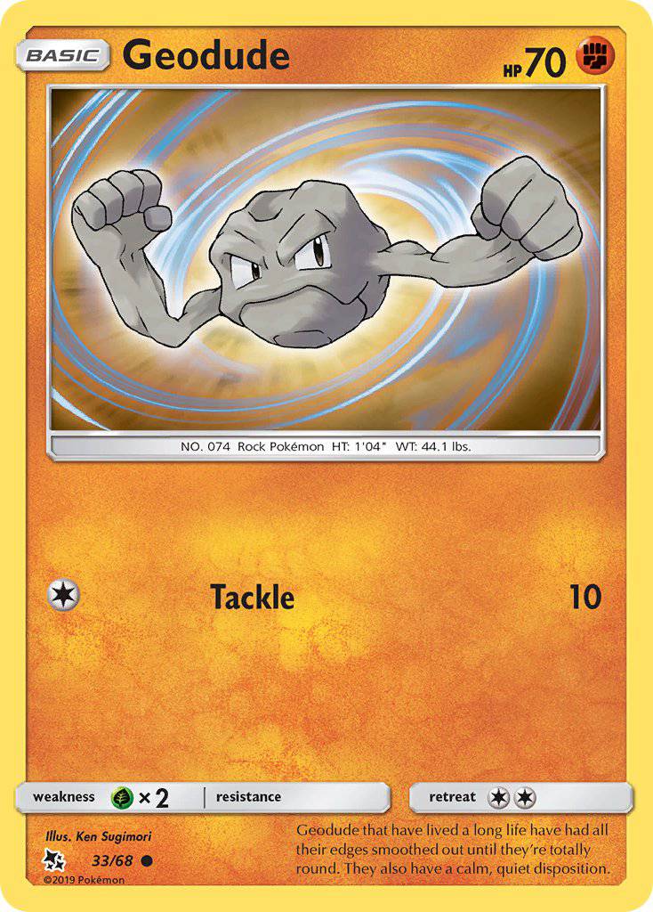 33/ 68 Geodude - Common - Collectible Madness