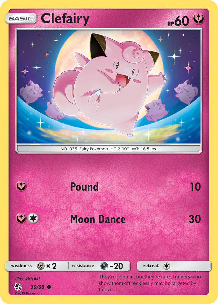 39/ 68 Clefairy - Common - Collectible Madness