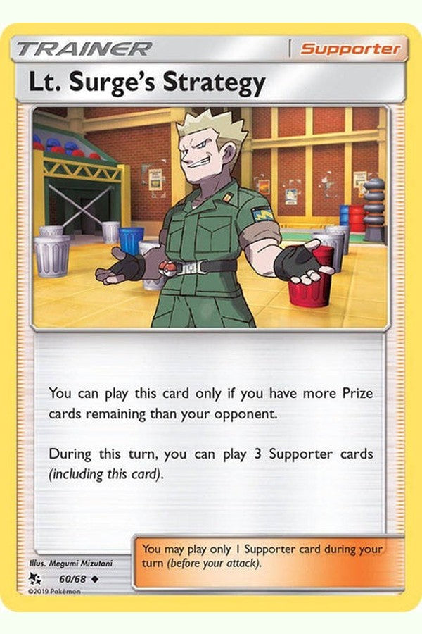 60/ 68 Lt. Surge‚Äôs Strategy - Uncommon - Collectible Madness
